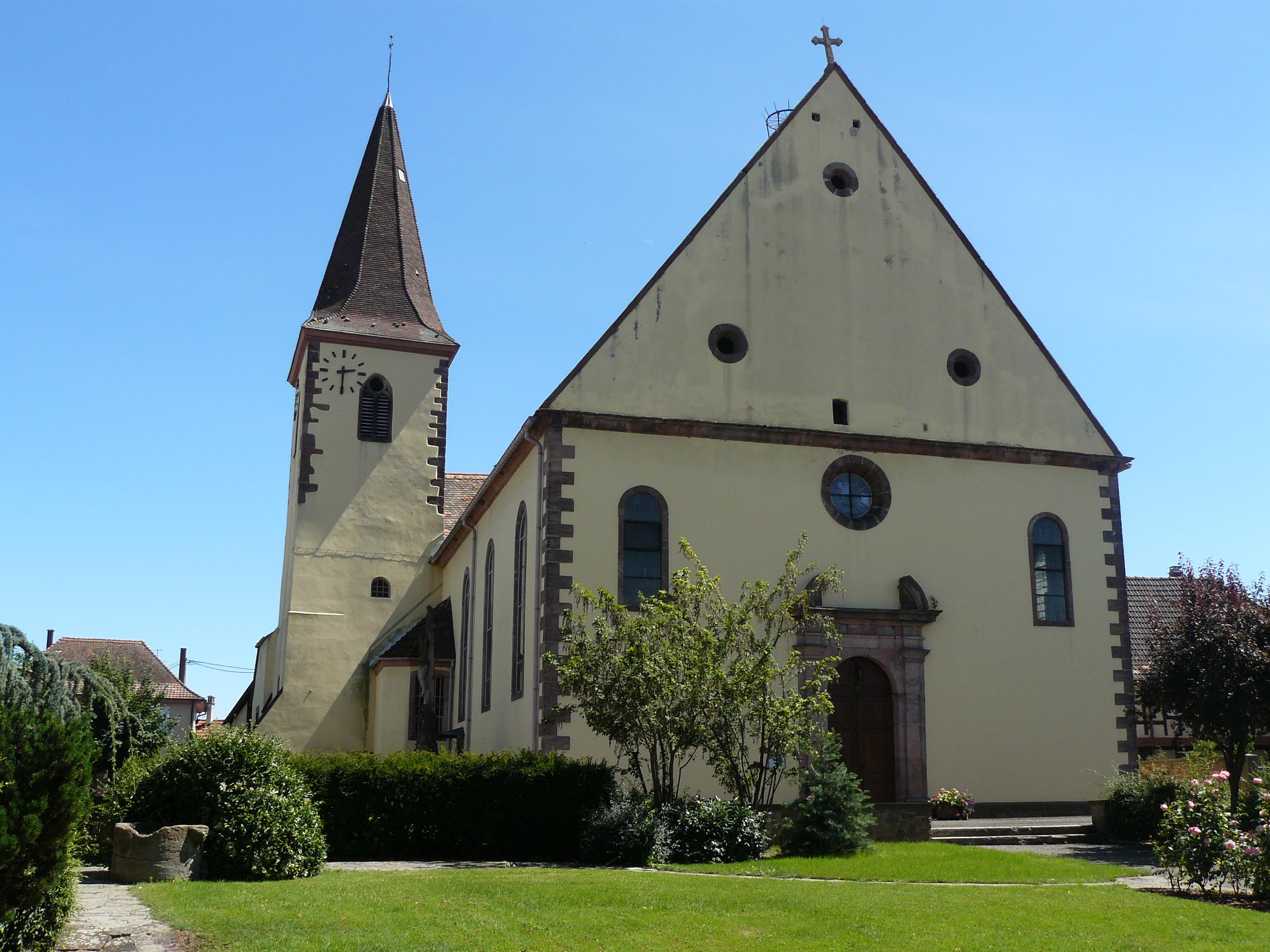 église Saint-Léger de Guémar